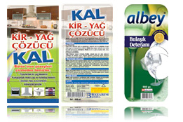 Temizlik ve Kimyasal Etiketler