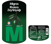 Zeytin ve Zeytinyağı Etiketi